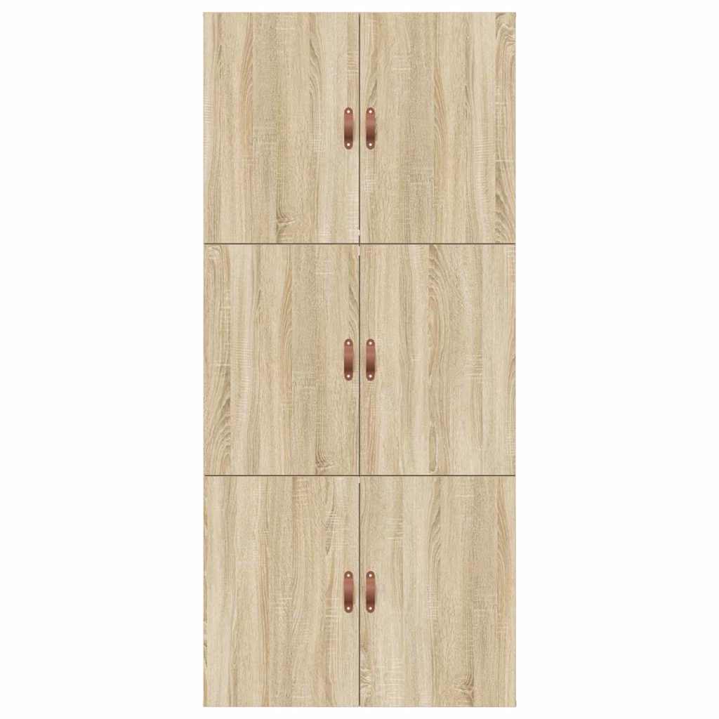 Struttura letto con contenitore Rovere Sonoma 100 x 200 cm | homemem39