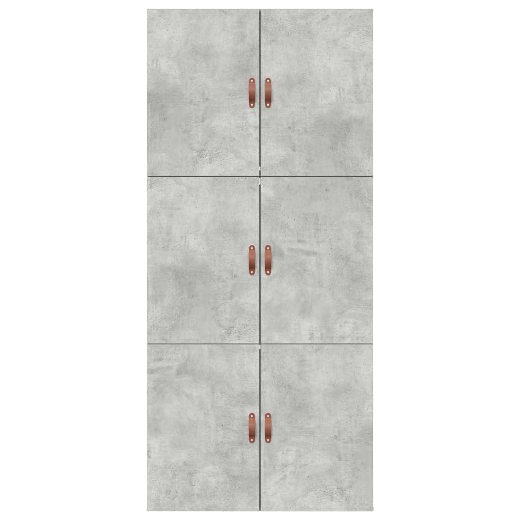 Struttura letto con contenitore Grigio cemento 100 x 200 cm | homemem39