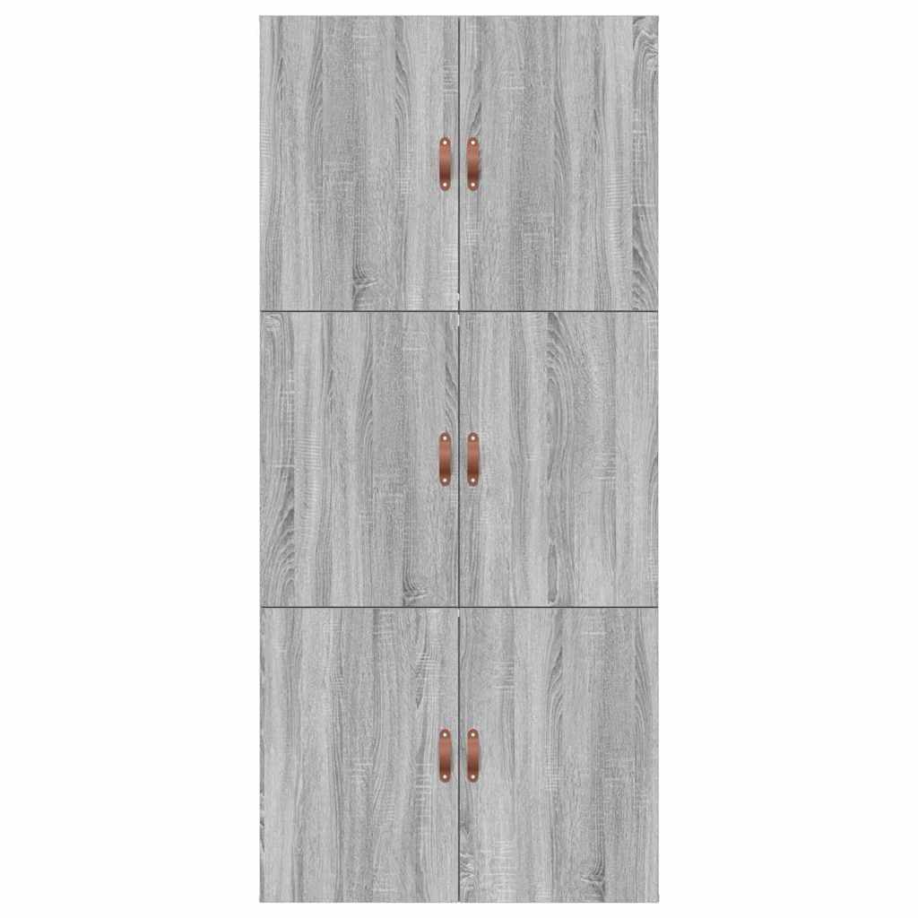 Struttura letto con contenitore Grigio Sonoma 100 x 200 cm | homemem39