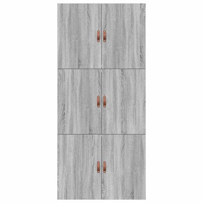 Struttura letto con contenitore Grigio Sonoma 100 x 200 cm | homemem39