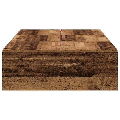 Struttura letto con contenitore Legno vecchio 100 x 200 cm