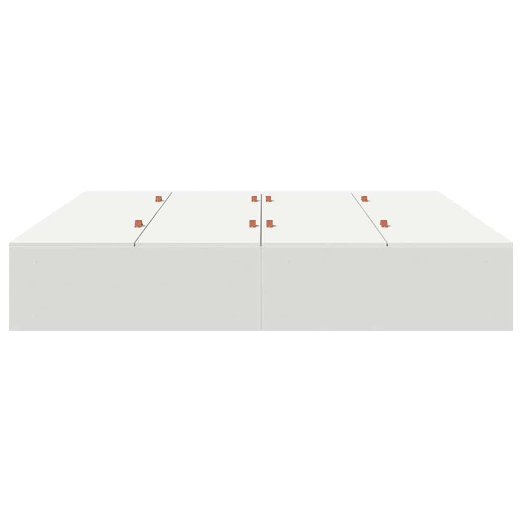 Struttura letto con contenitore Bianco 200 x 200 cm | homemem39