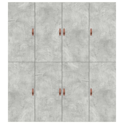 Struttura letto con contenitore Grigio cemento 200 x 200 cm | homemem39