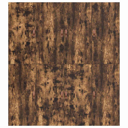 Struttura letto con contenitore Rovere fumé 200 x 200 cm