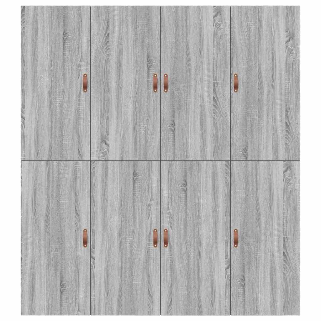 Struttura letto con contenitore Grigio Sonoma 200 x 200 cm | homemem39