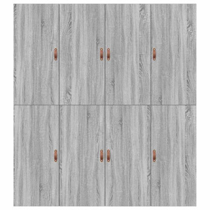 Struttura letto con contenitore Grigio Sonoma 200 x 200 cm