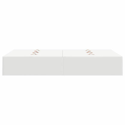 Struttura letto con contenitore Bianco 120 x 200 cm | homemem39
