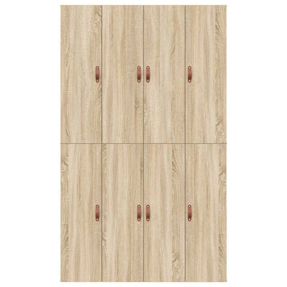 Struttura letto con contenitore Rovere Sonoma 120 x 200 cm | homemem39