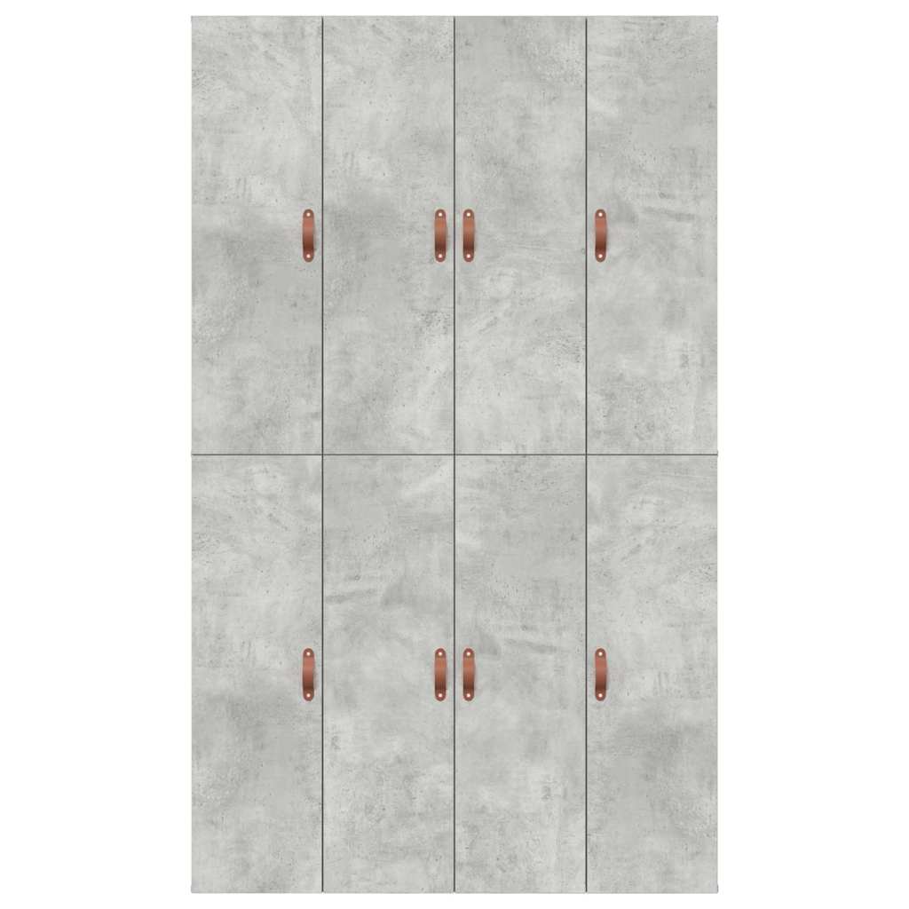 Struttura letto con contenitore Grigio cemento 120 x 200 cm
