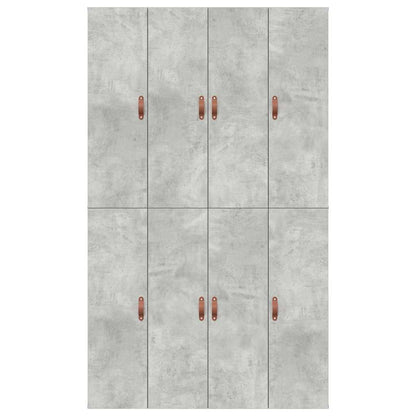 Struttura letto con contenitore Grigio cemento 120 x 200 cm