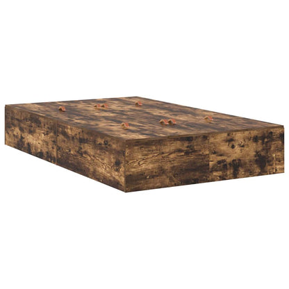 Struttura letto con contenitore Rovere fumé 120 x 200 cm | homemem39