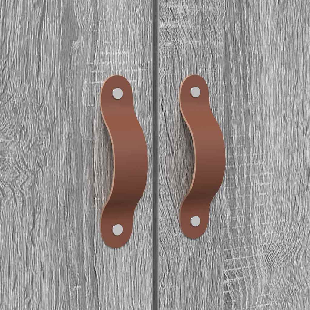 Struttura letto con contenitore Grigio Sonoma 120 x 200 cm