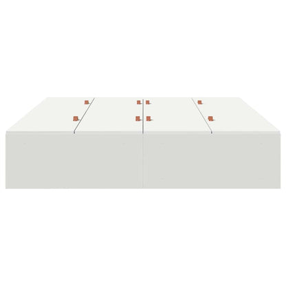 Struttura letto con contenitore Bianco 140 x 200 cm