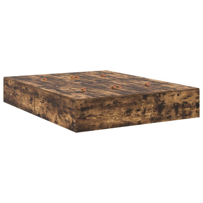 Struttura letto con contenitore Rovere fumé 150 x 200 cm | homemem39