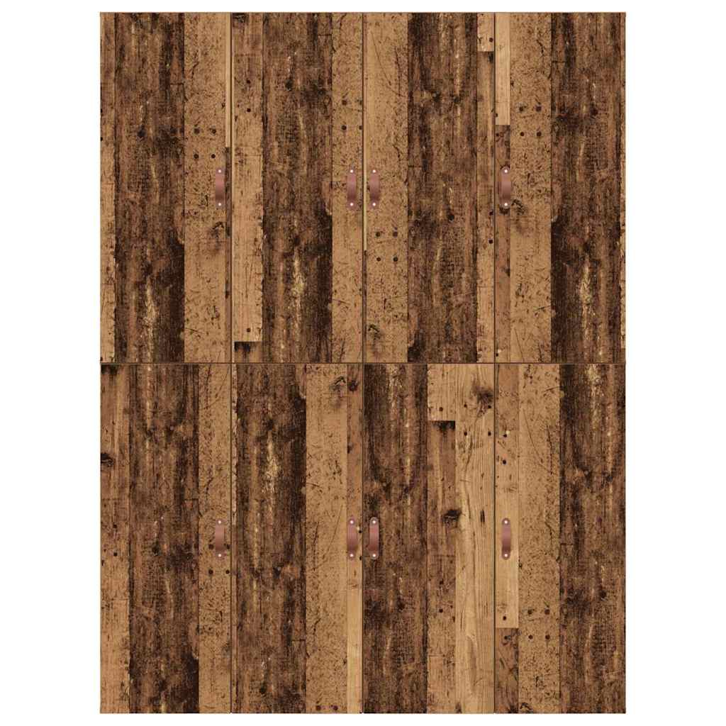 Struttura letto con contenitore Legno vecchio 150 x 200 cm