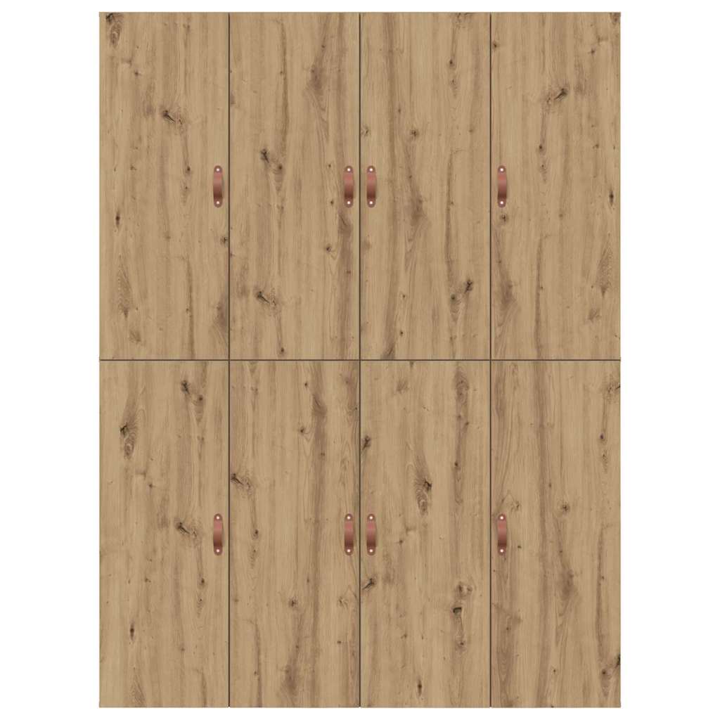Struttura letto con contenitore Rovere artigianale 150 x 200 cm | homemem39