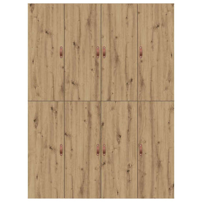 Struttura letto con contenitore Rovere artigianale 150 x 200 cm | homemem39