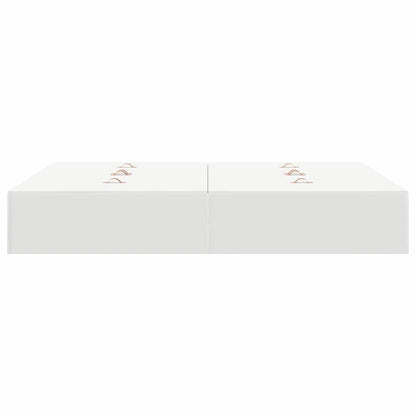 Struttura letto con contenitore Bianco 160 x 200 cm | homemem39