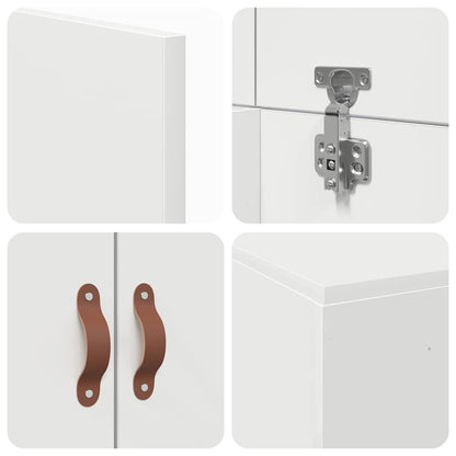 Struttura letto con contenitore Bianco 90 x 190 cm