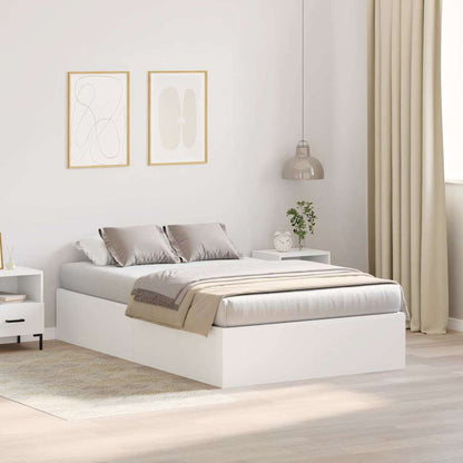 Struttura letto con contenitore Bianco 120 x 190 cm