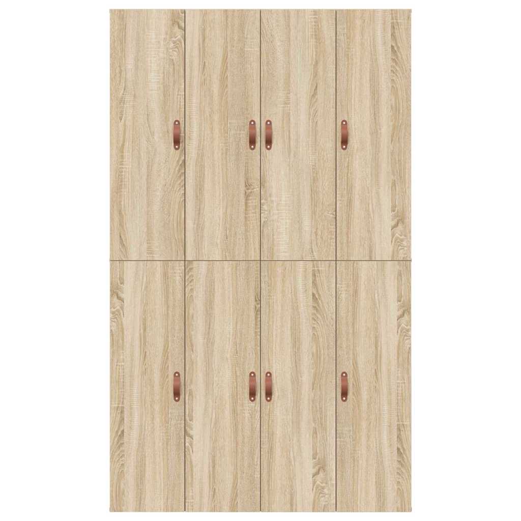 Struttura letto con contenitore Rovere Sonoma 120 x 190 cm | homemem39