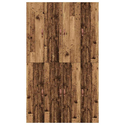 Struttura letto con contenitore Legno vecchio 120 x 190 cm