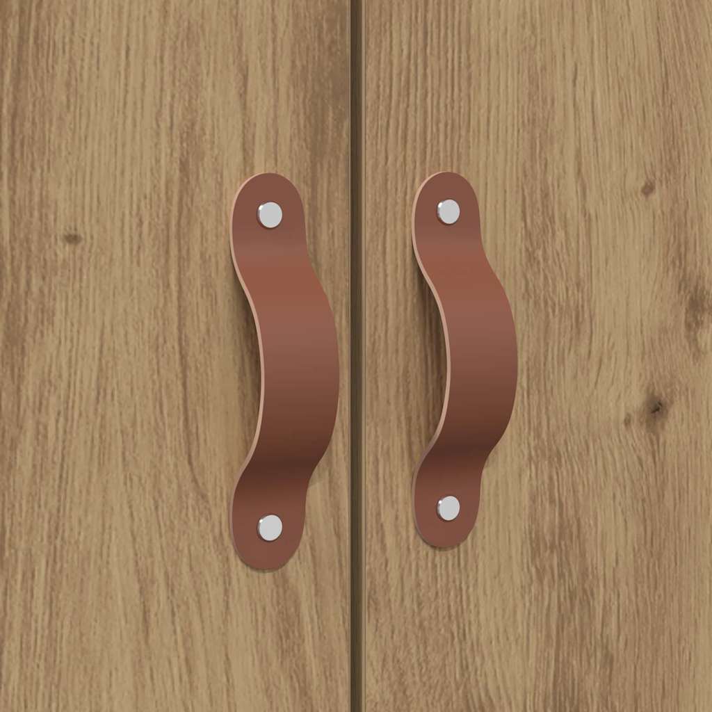 Struttura letto con contenitore Rovere artigianale 120 x 190 cm