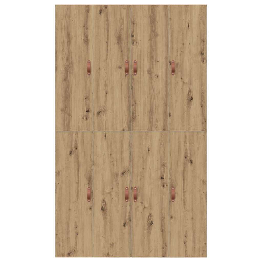 Struttura letto con contenitore Rovere artigianale 120 x 190 cm