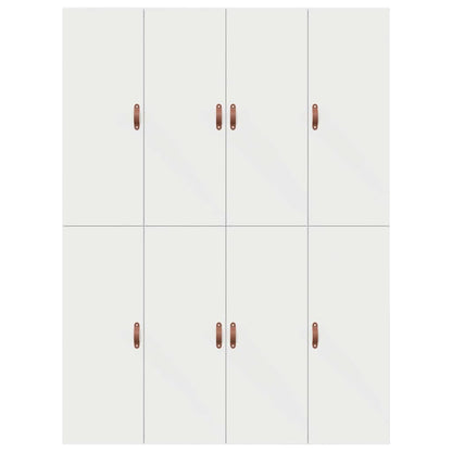 Struttura letto con contenitore Bianco 140 x 190 cm