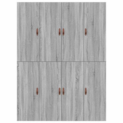 Struttura letto con contenitore Grigio Sonoma 135 x 190 cm