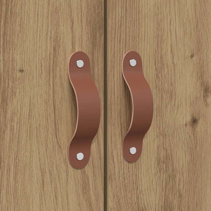 Struttura letto con contenitore Rovere artigianale 135 x 190 cm