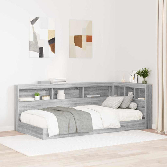 Testata contenitore Grigio Sonoma 80 cm Legno multistrato