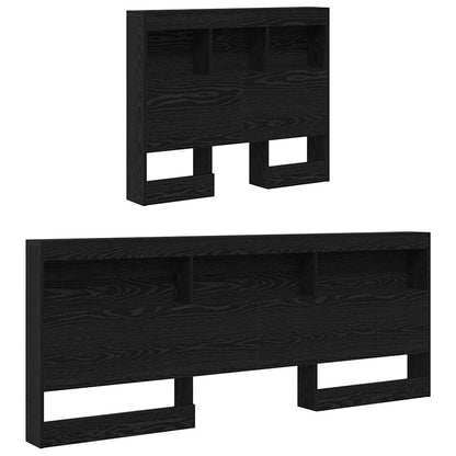 Testata contenitore Rovere Nero 100 cm Legno multistrato