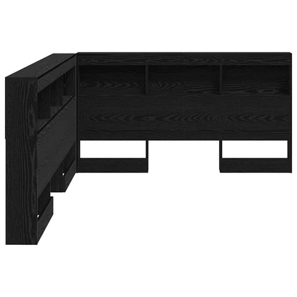 Testata contenitore Rovere Nero 150 cm Legno multistrato