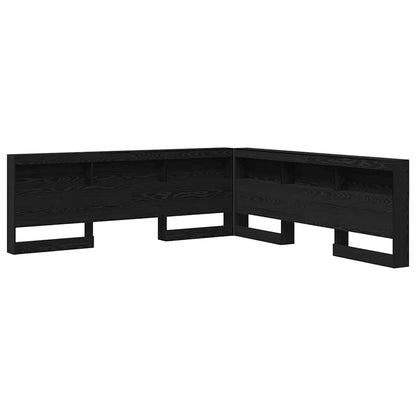 Testata contenitore Rovere Nero 180 cm Legno multistrato