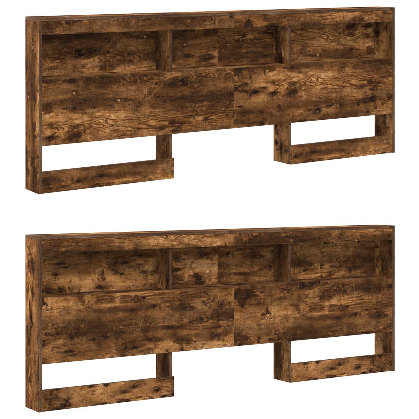 Testata contenitore Rovere fumé 180 cm Legno multistrato