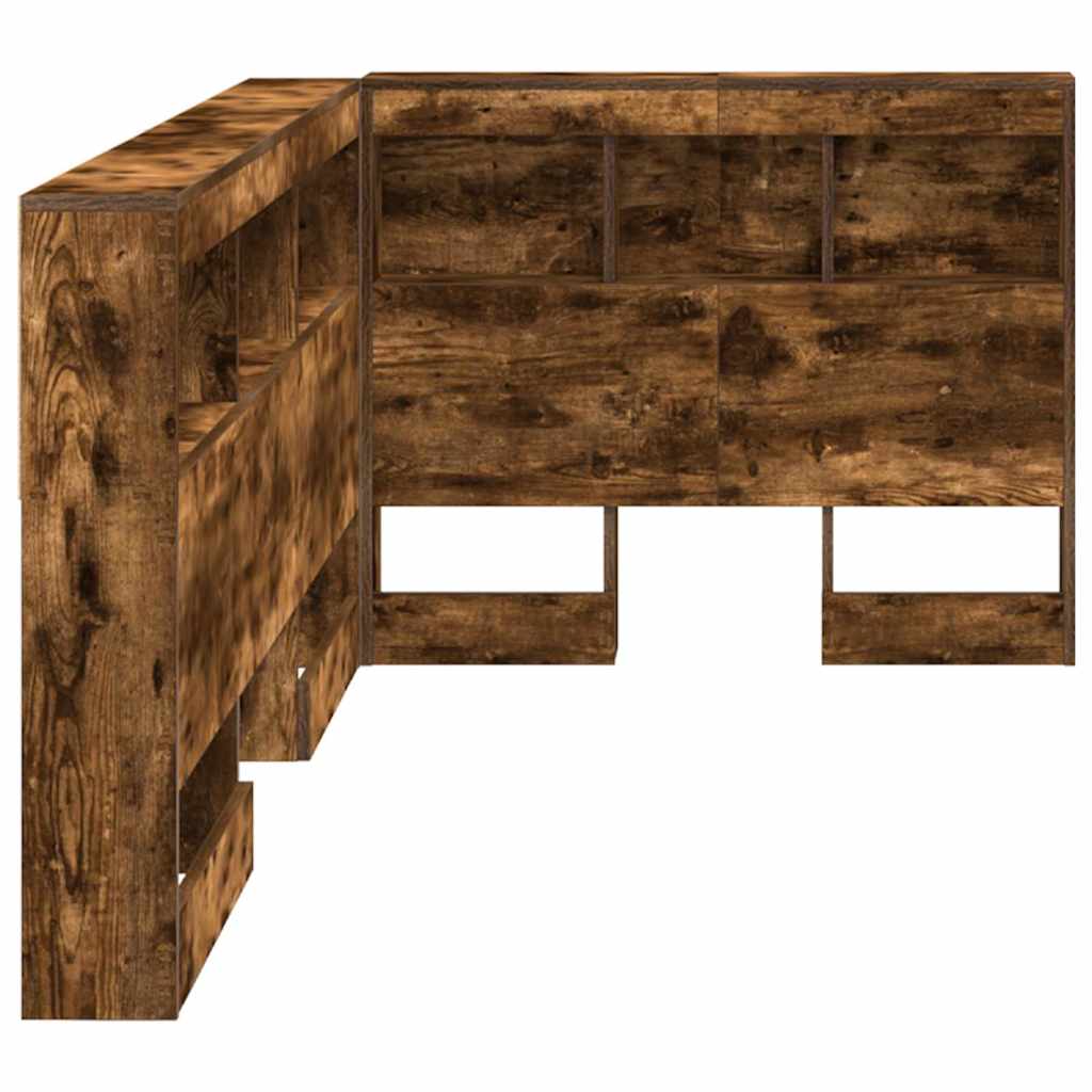 Testata contenitore Rovere fumé 75 cm Legno multistrato