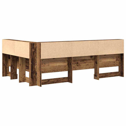 Testata contenitore Legno vecchio 207,5 x 137,5 x 76,5 cm