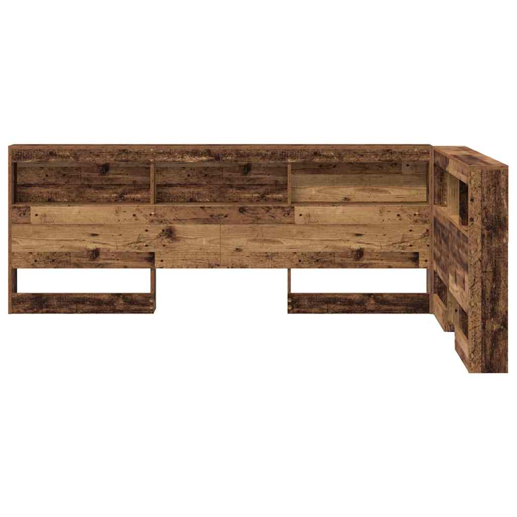 Testata contenitore Legno vecchio 207,5 x 137,5 x 76,5 cm