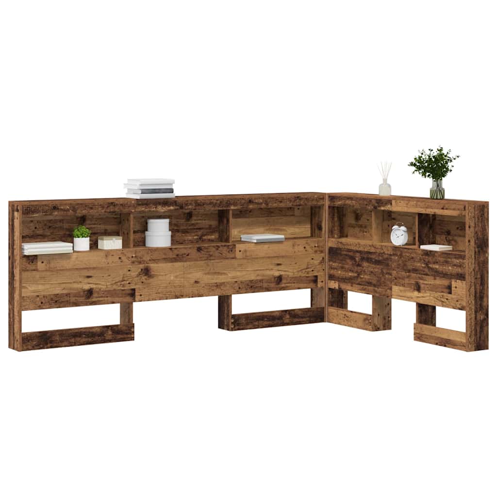Testata contenitore Legno vecchio 207,5 x 137,5 x 76,5 cm