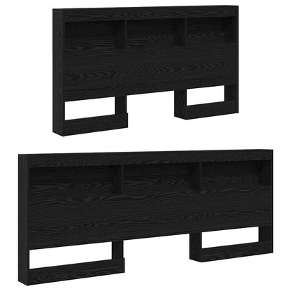 Testata contenitore Rovere Nero 140 cm Legno multistrato