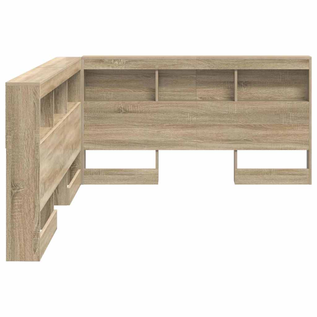 Testata contenitore Rovere Sonoma 140 cm Legno multistrato