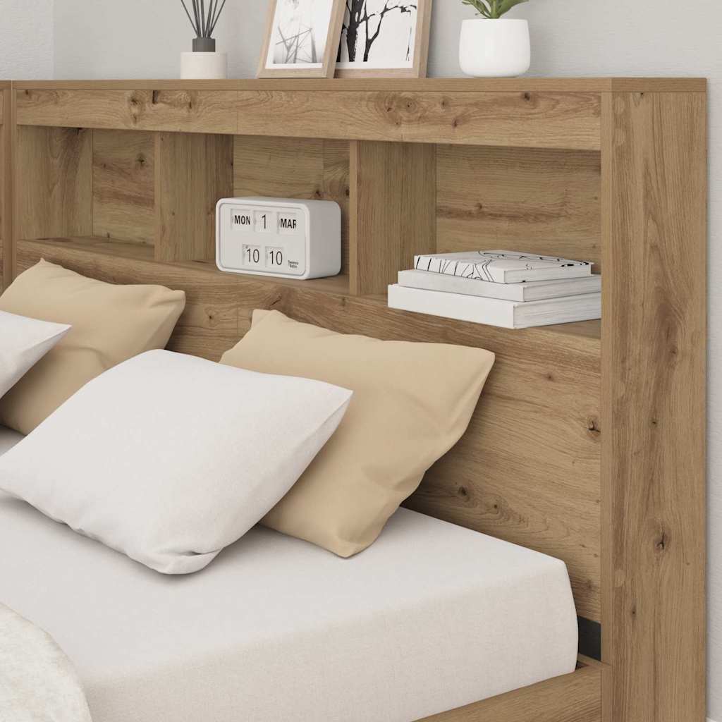 Testata contenitore Rovere artigianale 140 cm Legno multistrato | homemem39