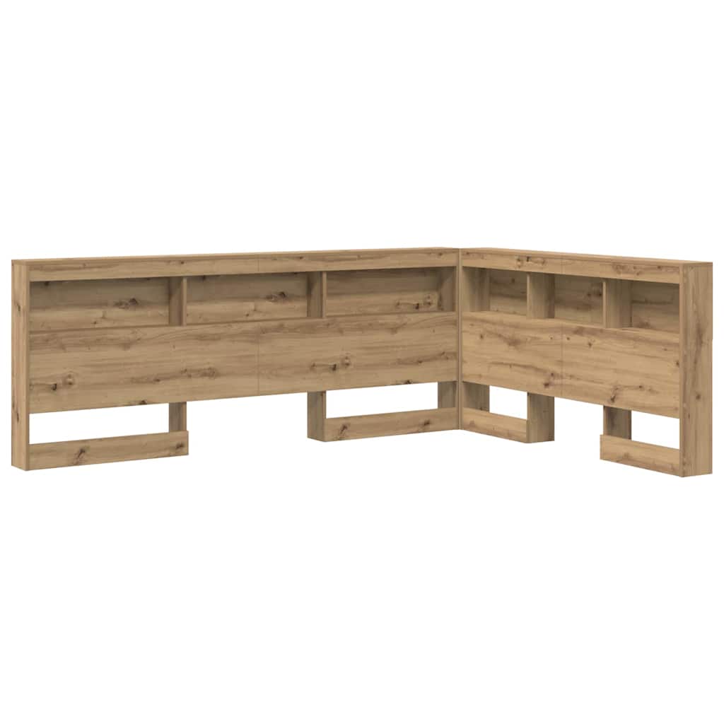 Testata contenitore Rovere artigianale 140 cm Legno multistrato | homemem39