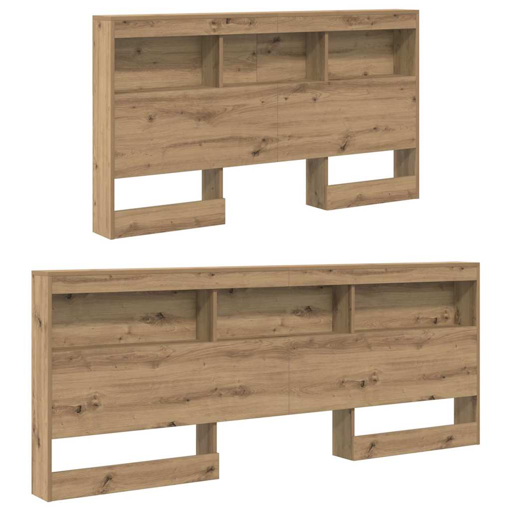 Testata contenitore Rovere artigianale 140 cm Legno multistrato | homemem39