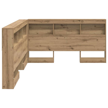 Testata contenitore Rovere artigianale 140 cm Legno multistrato