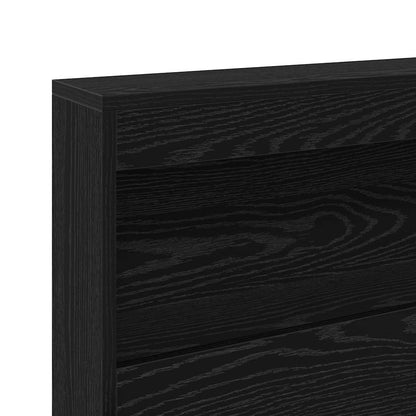 Testata contenitore Rovere Nero 135 cm Legno multistrato