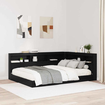 Testata contenitore Rovere Nero 135 cm Legno multistrato