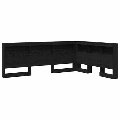 Testata contenitore Rovere Nero 135 cm Legno multistrato