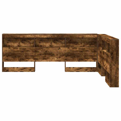 Testata contenitore Rovere fumé 135 cm Legno multistrato